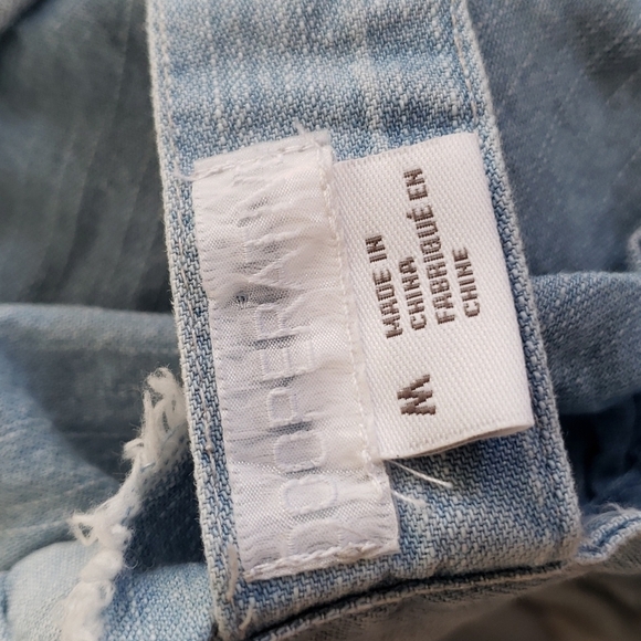 Cooperative denim crop top size Medium - Picture 8 of 8